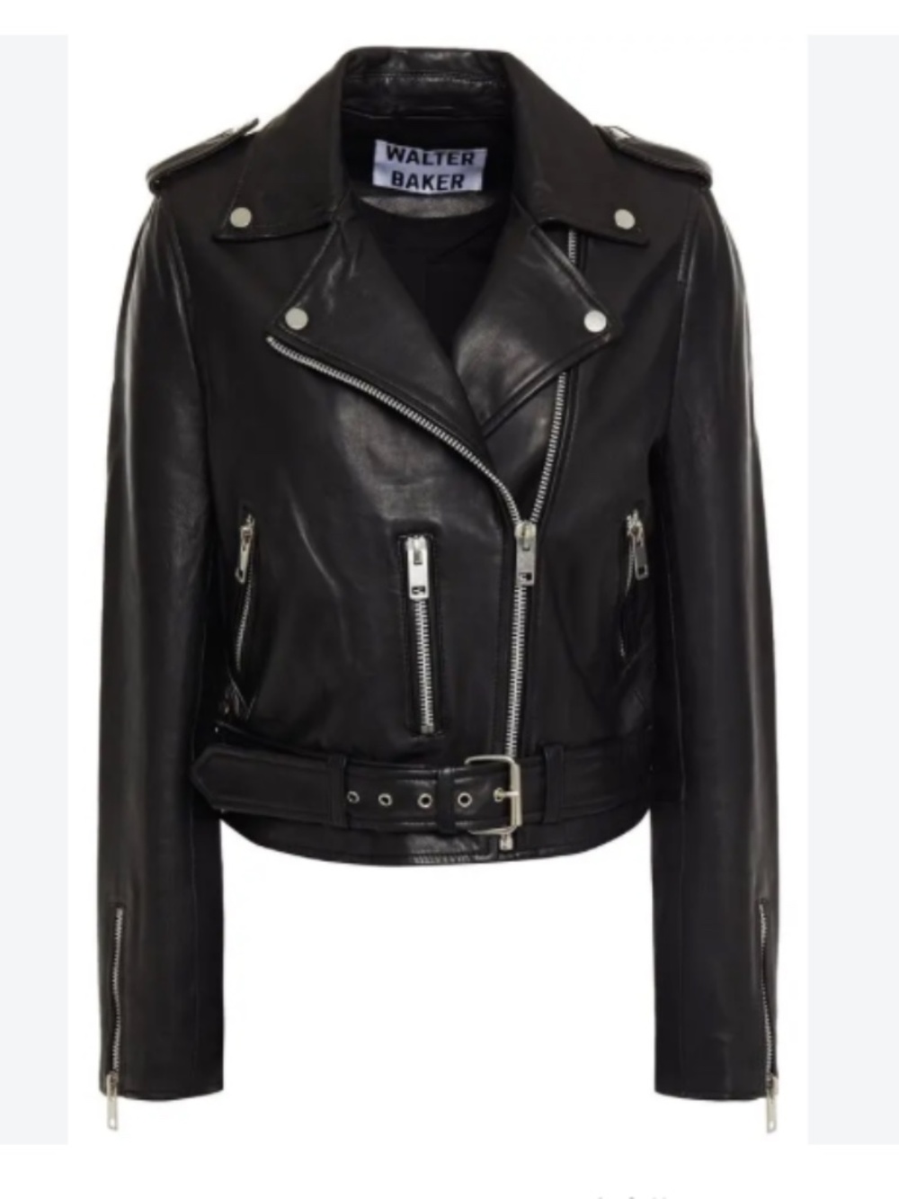 Walter Baker Kelsey Leather Moto Jacket
